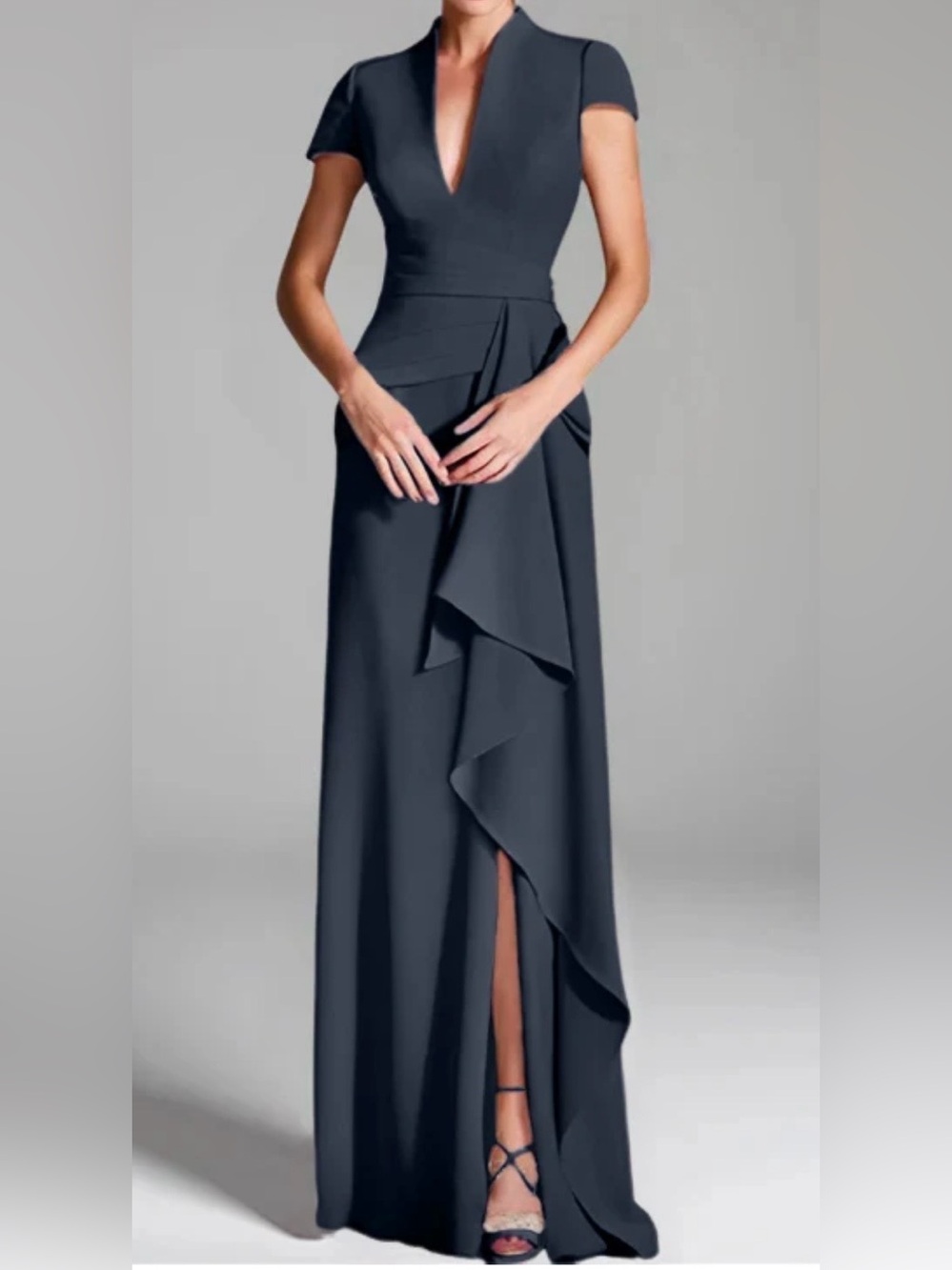 Cocomelody mother of the bride dress in navy blue size 12 🆕
